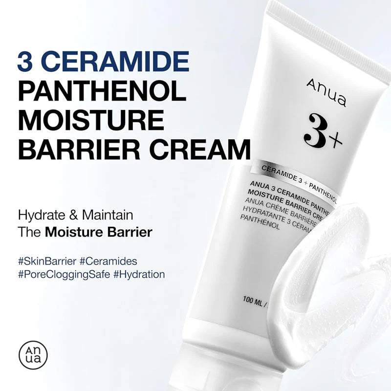 ANUA 3 Ceramide Panthenol Moisture Barrier Cream 100ml