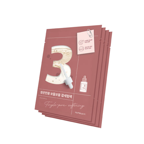 NUMBUZIN No.3 – Tingle-Pore Softening Sheet Mask 27ml (1ea)