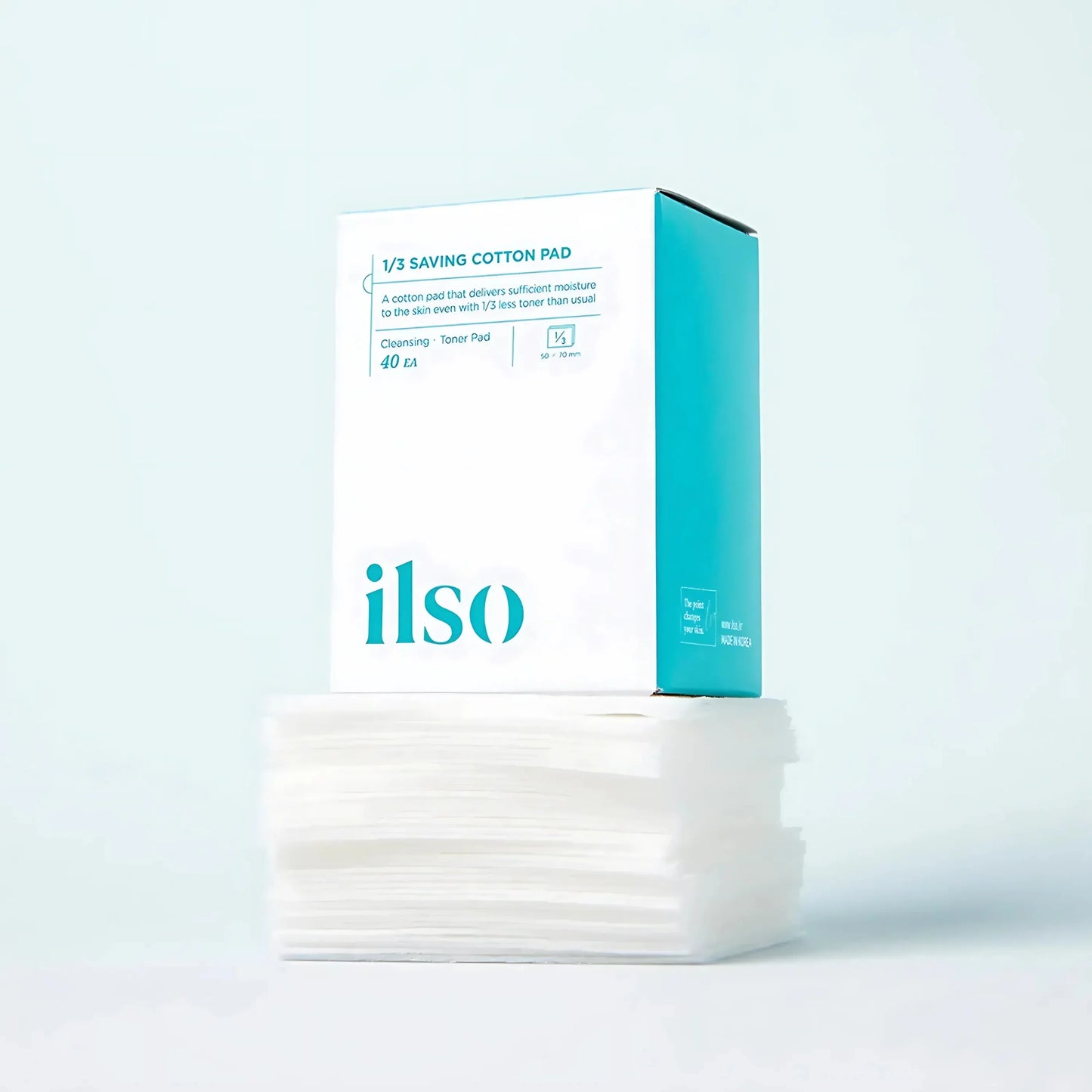 Ilso 1/3 Saving Cotton Pad (40 Pads)
