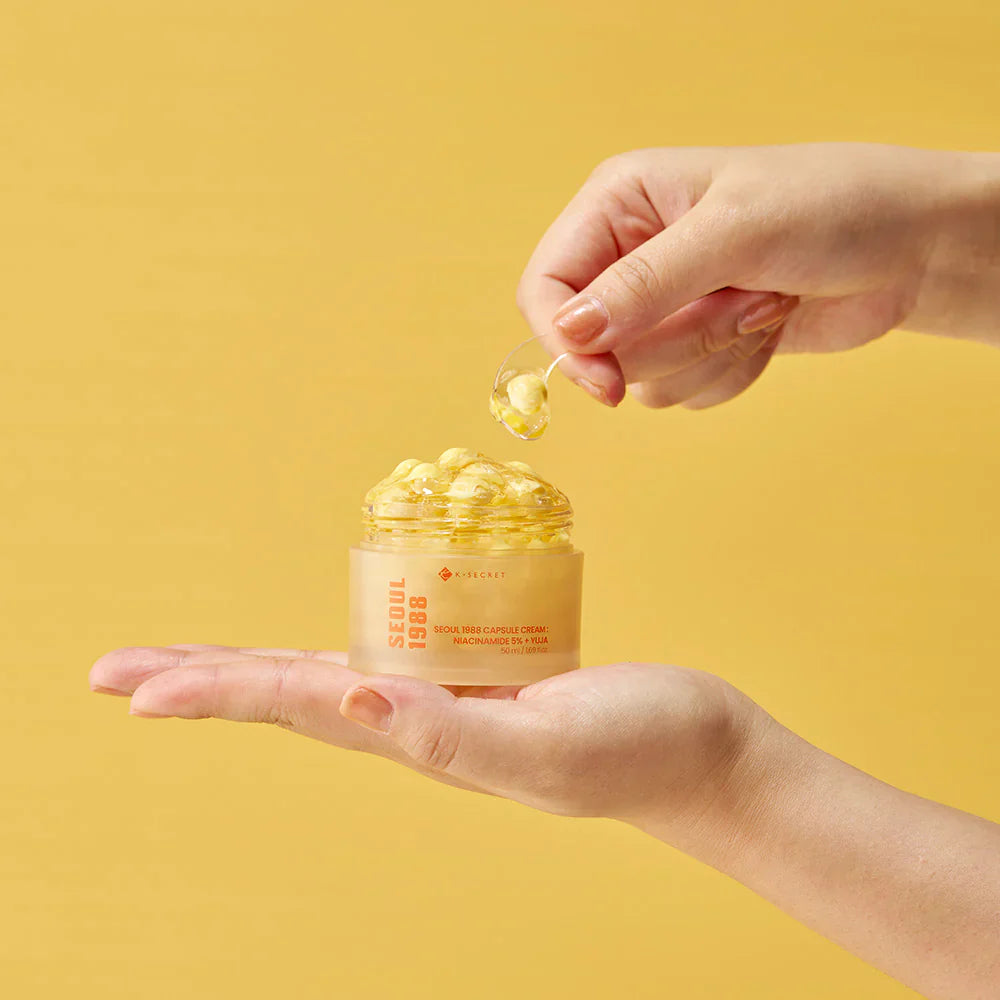 K-SECRET SEOUL 1988 Capsule Cream : Niacinamide 5% + Yuja 50ml