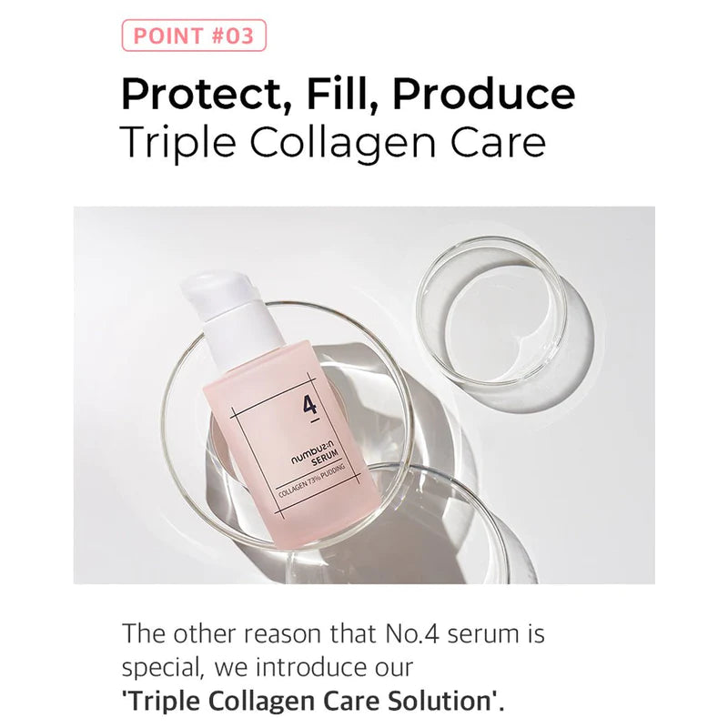 NUMBUZIN No. 4 Collagen 73% Pudding Serum 50mL