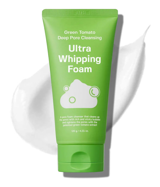 SUNGBOON EDITOR Green Tomato Deep Pore Cleansing Ultra Whipping Foam 120g