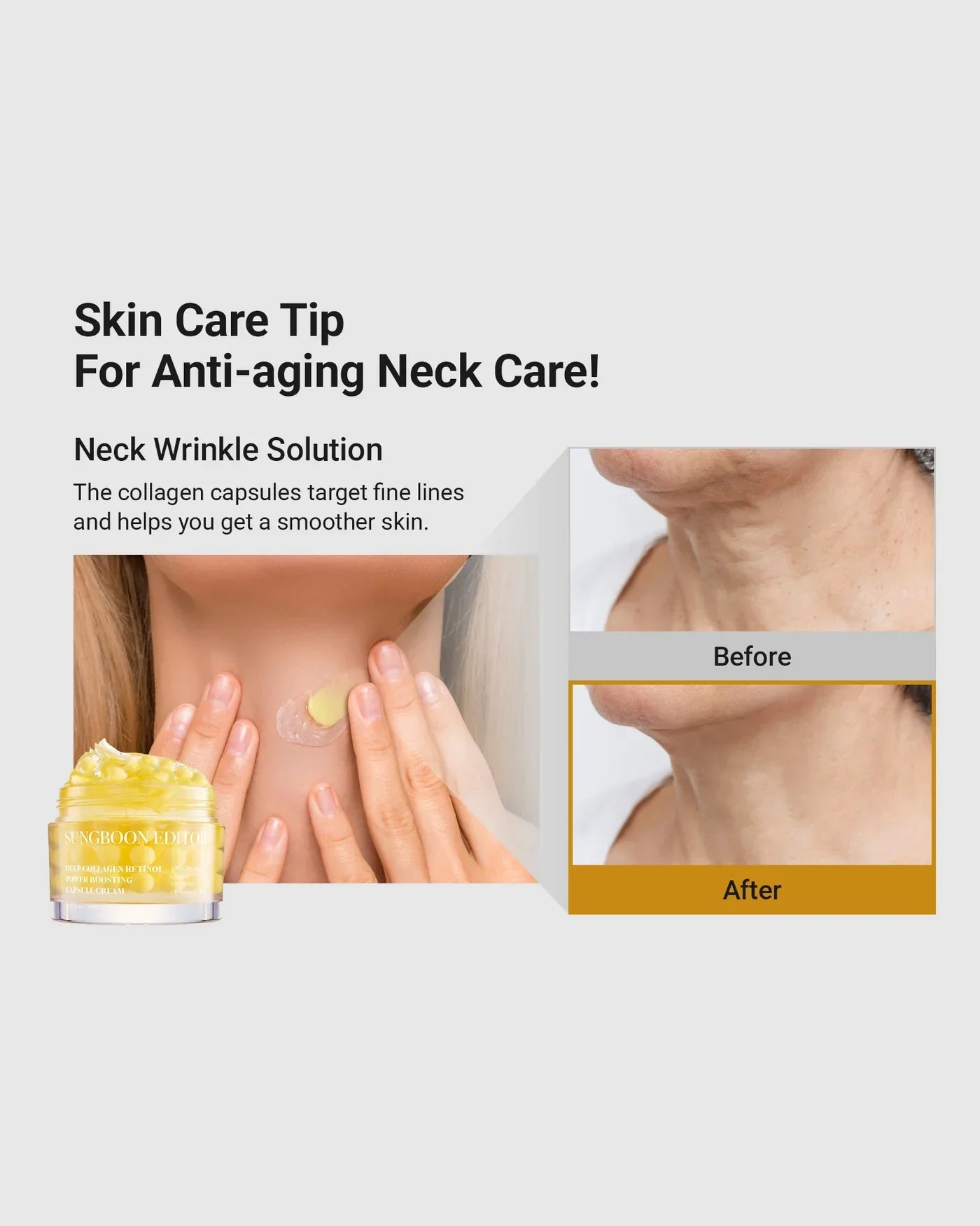 SUNGBOON EDITOR Deep Collagen Retinol Power Boosting Capsule Cream 50ml