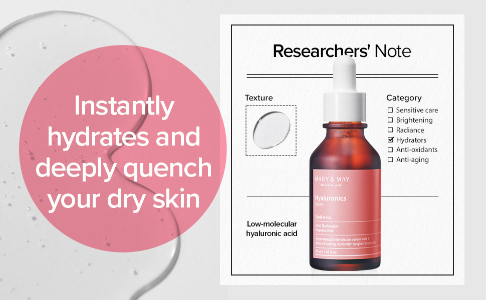 Mary&May Hyaluronics Serum 30ml