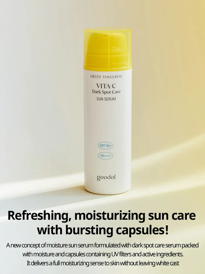Goodal - Green Tangerine Vita C Dark Spot Care Sun Serum 50mL