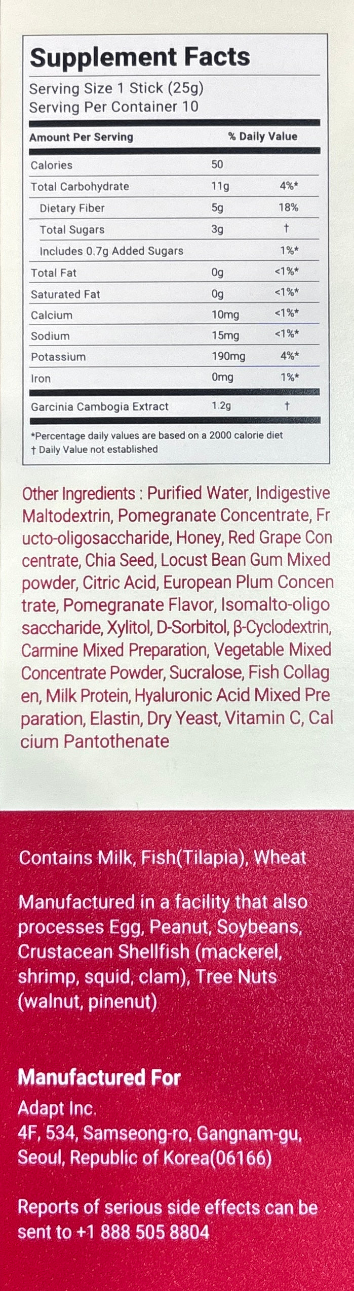 FOODOLOGY Coleology Cutting Jelly 10 sticks