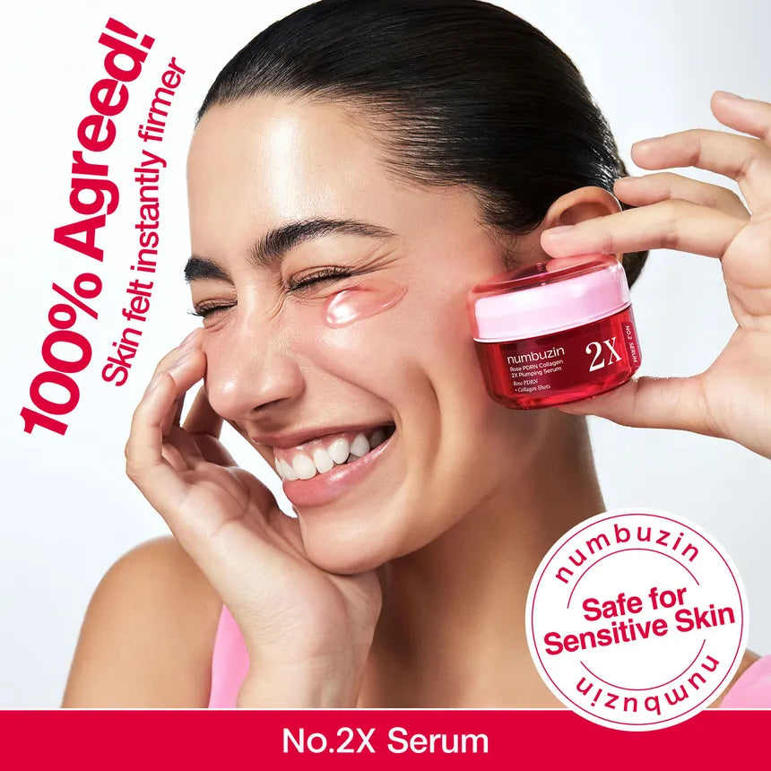 NUMBUZIN No.2 Rose PDRN Collagen 2X Plumping Serum 30ml