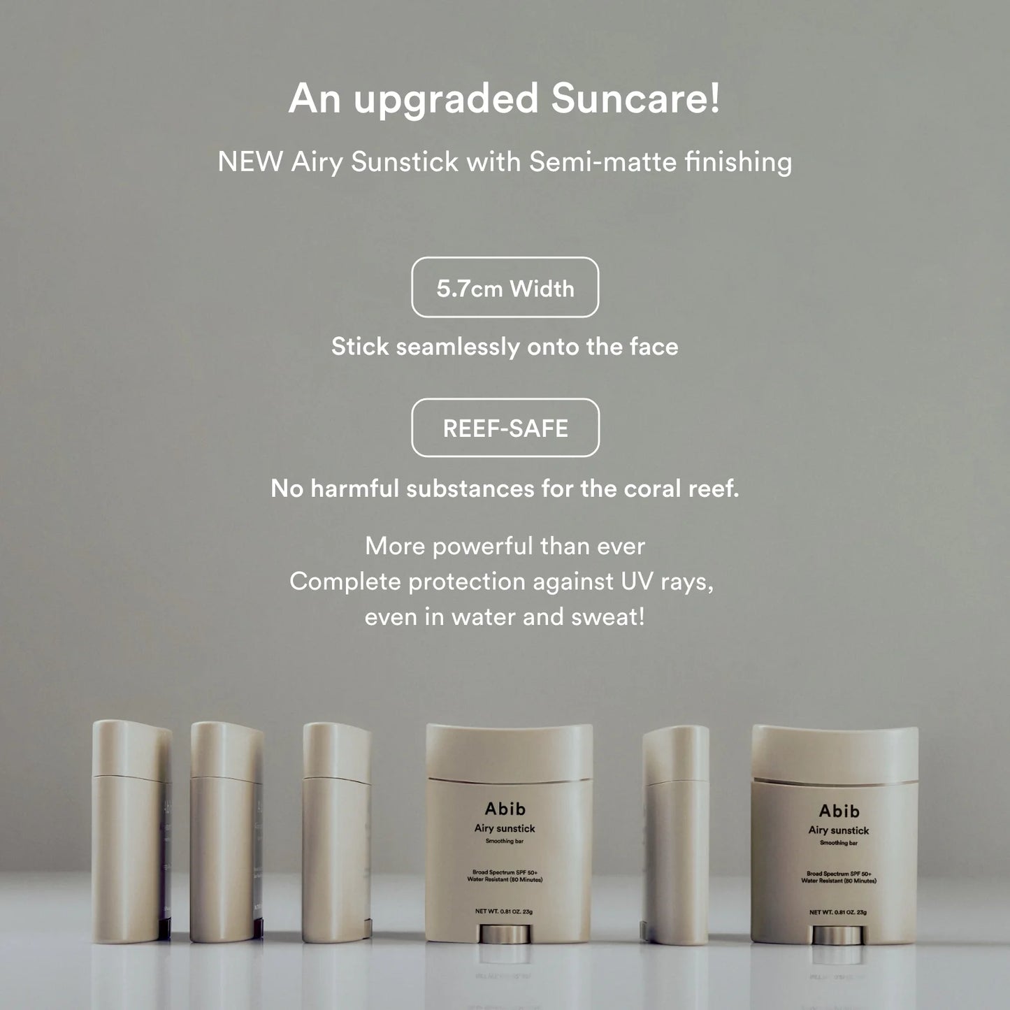 Abib - Airy Sunstick Smoothing Bar 23g