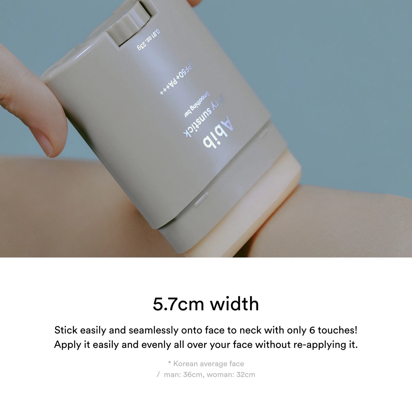 Abib - Airy Sunstick Smoothing Bar 23g