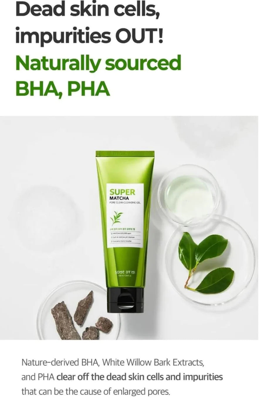 SOMEBYMI - Super Matcha Pore Clean Cleansing Gel 100ml