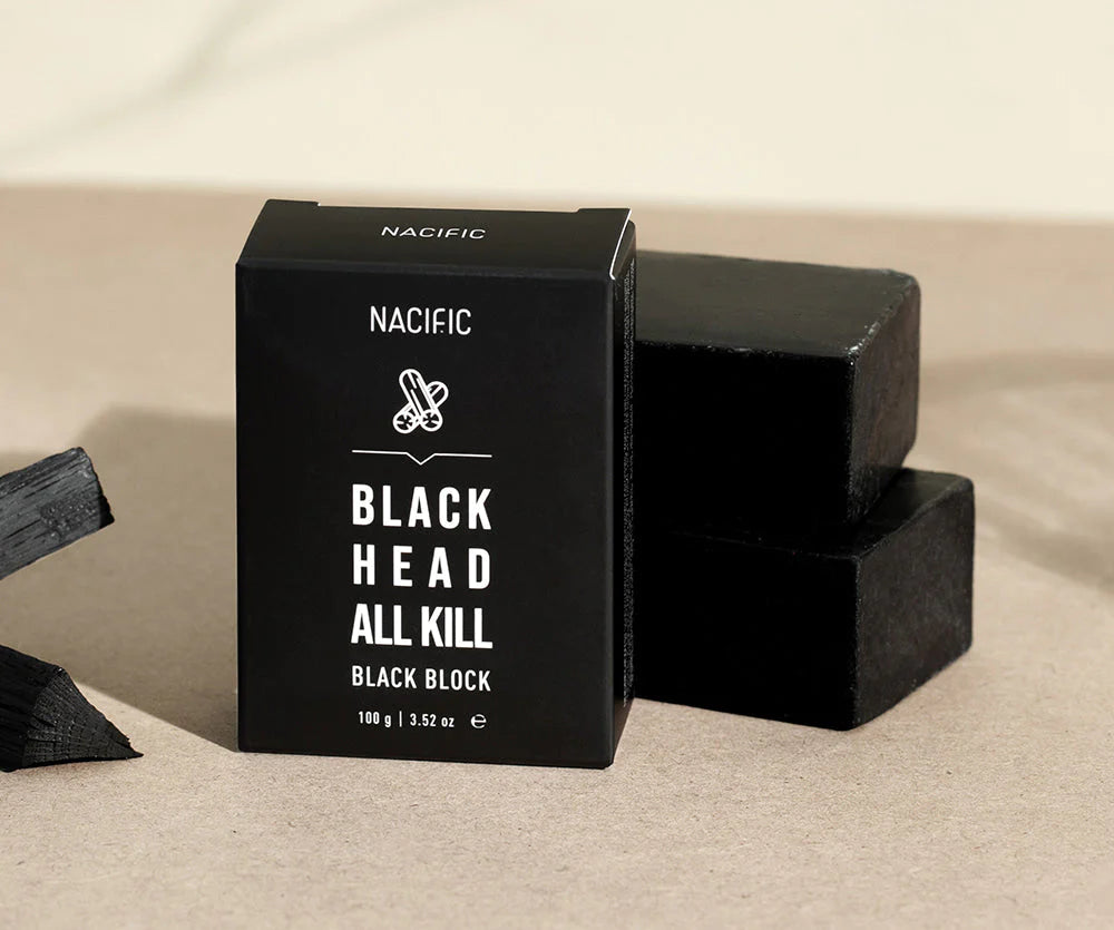 NACIFIC Blackhead All Kill Black Block 100g