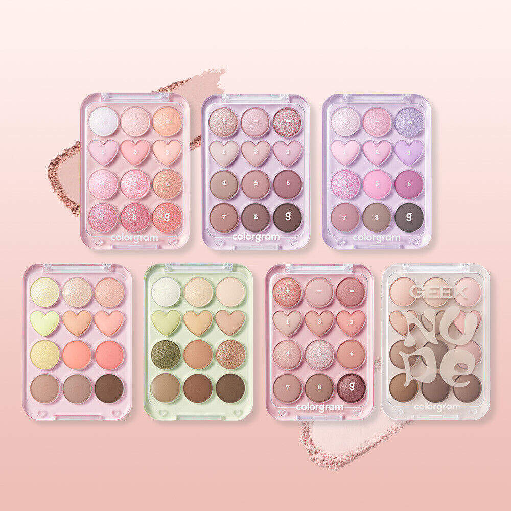 COLORGRAM Pin Point Eyeshadow Palette (7 Variants)