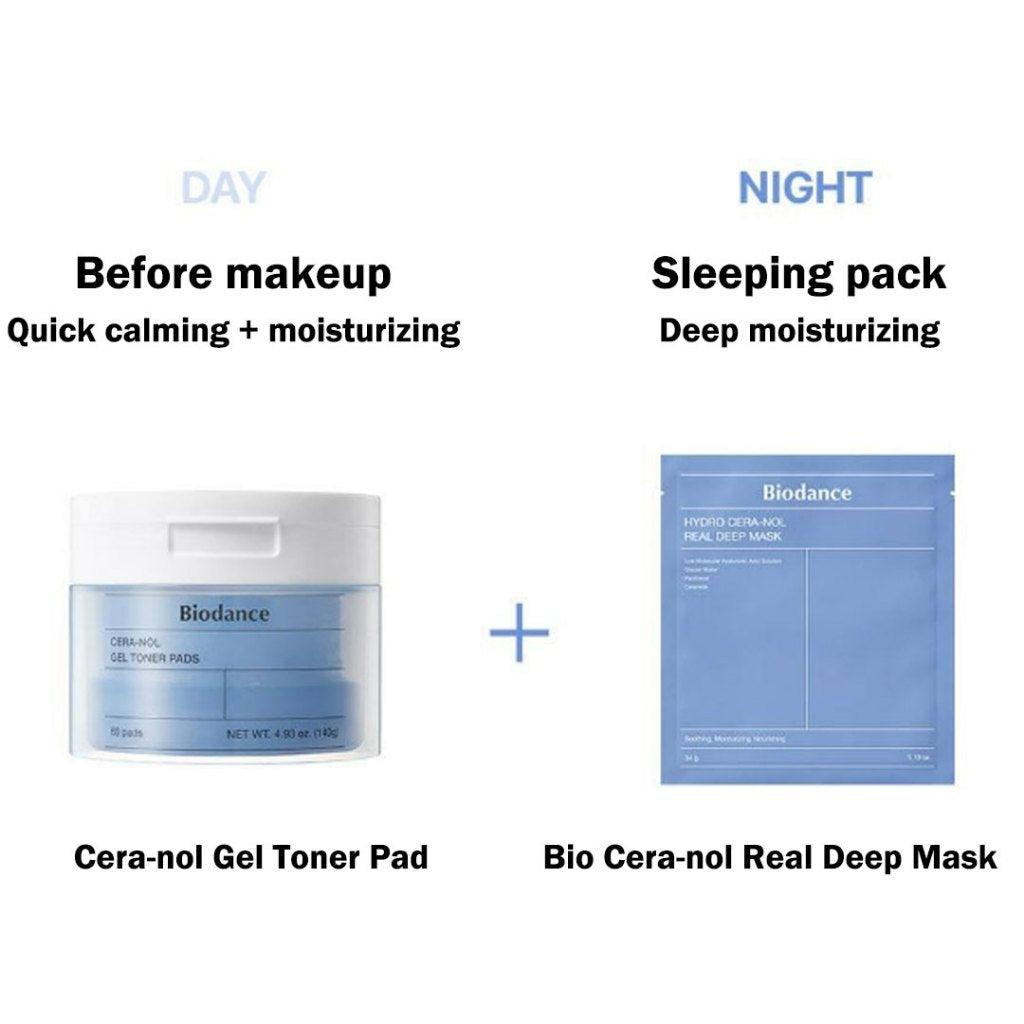 Biodance Cera-Nol Gel Toner Pads - 140g/60pads