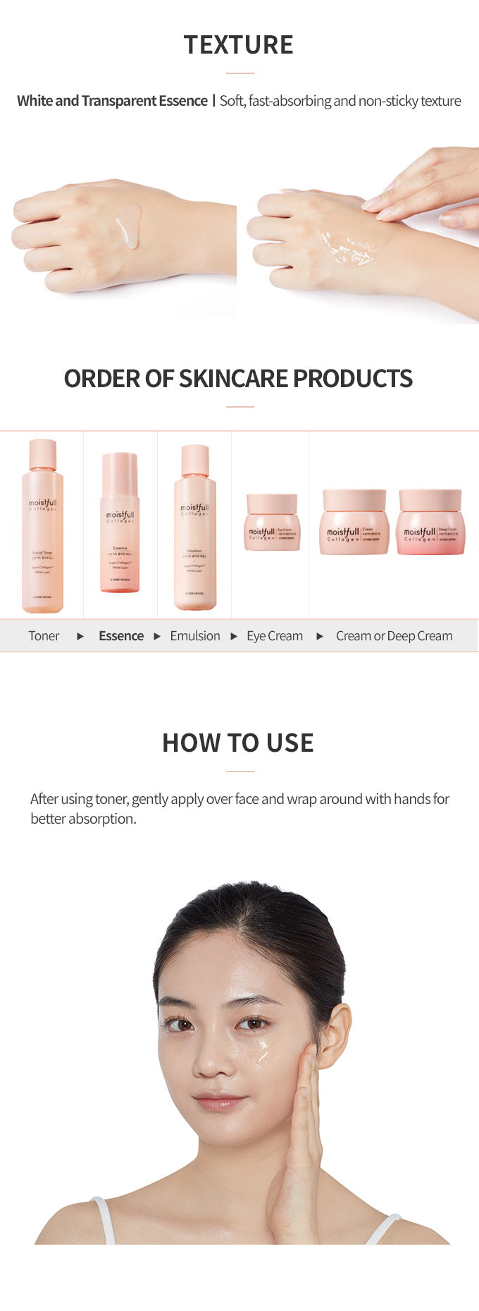 ETUDE HOUSE - Moistfull Collagen Essence 80ml