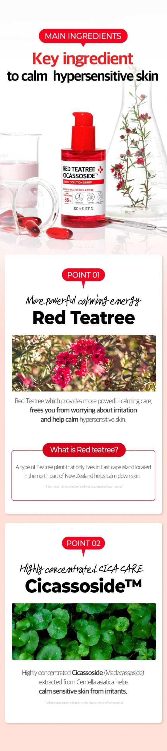 SOMEBYMI - Red Teatree Cicassoside Final Solution Serum 50ml