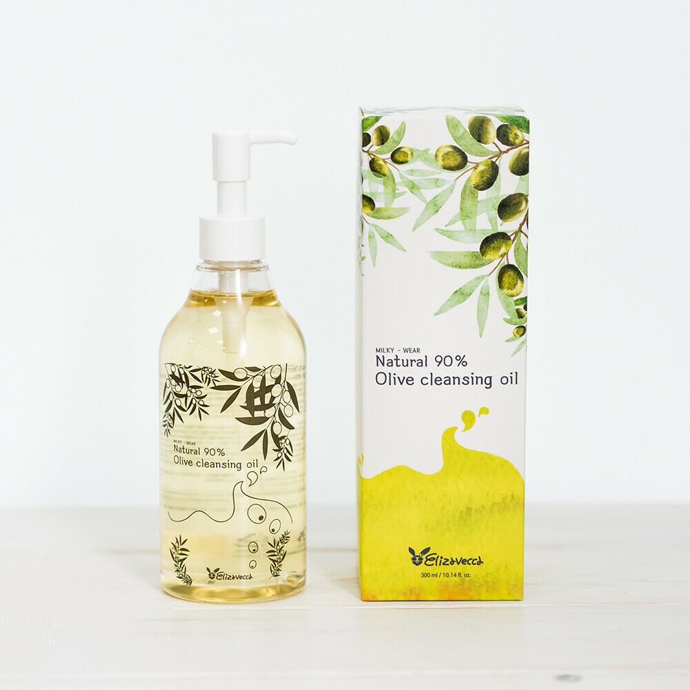 Elizavecca - Natural 90% Olive Cleansing Oil 300ml