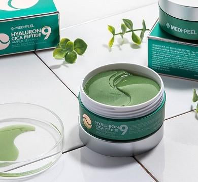 MEDI-PEEL - Hyaluron Cica Peptide 9 Ampoule Eye Patch 60pc