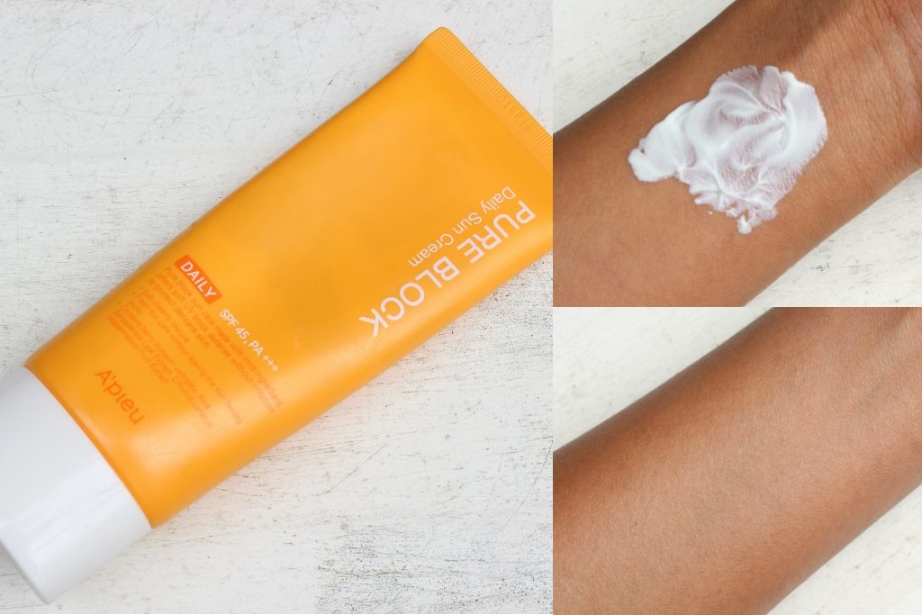 A'pieu - Pure Block Daily Sun Cream SPF45+ 50ml