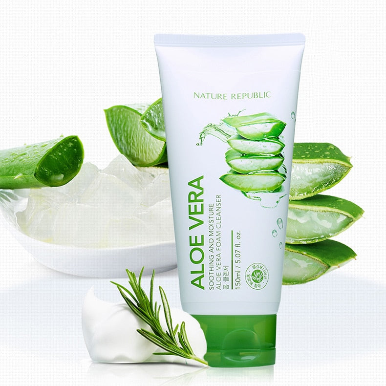 Nature Republic - Aloe Vera Foam Cleanser 150ml