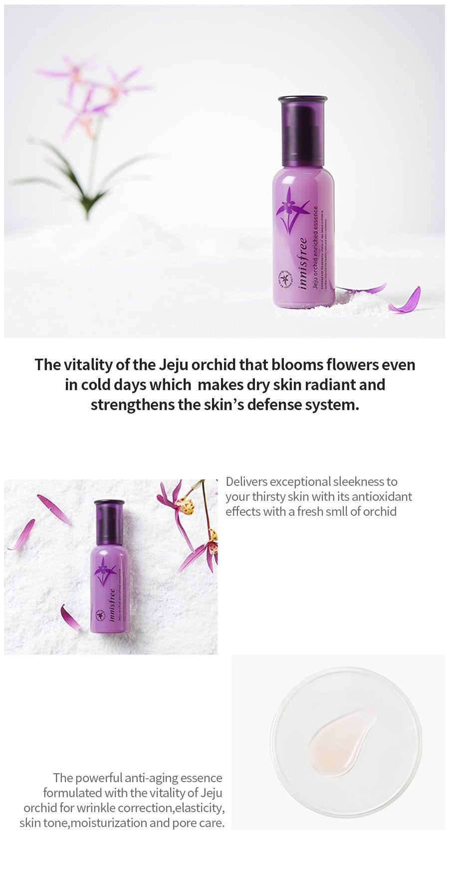 innisfree - Jeju Orchid Enriched Essence 50mL