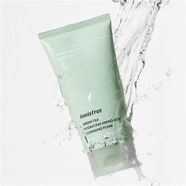 innisfree - Green Tea Hydrating Amino Acid Foam Cleanser 150mL