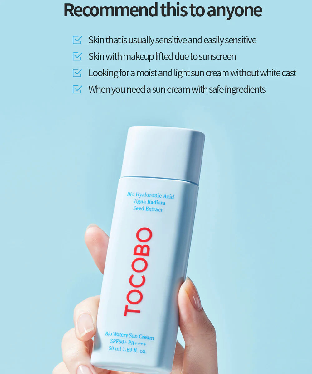 TOCOBO - Bio Watery Sun Cream SPF50+ PA++++