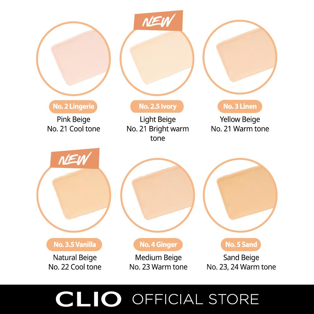 CLIO - Kill Cover Glow Foundation SPF50+ PA++++