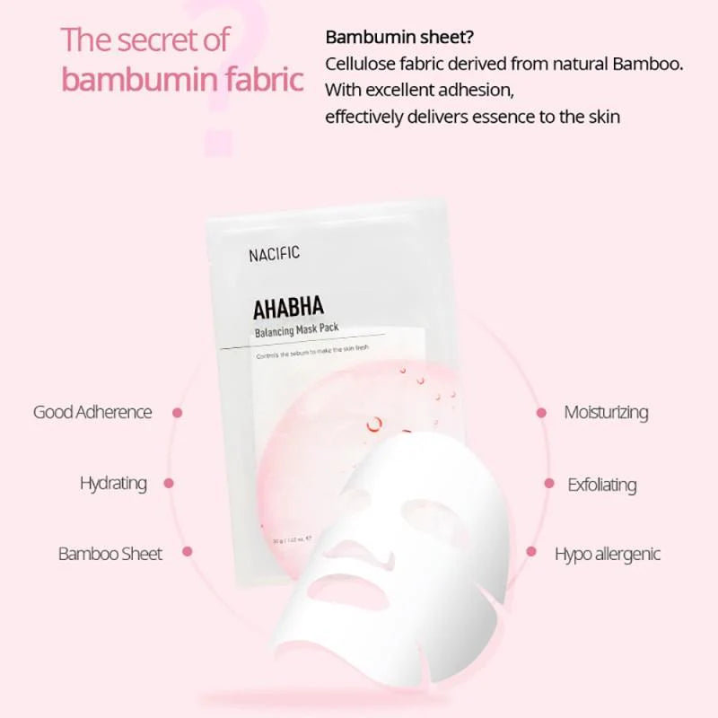 NACIFIC - AHA BHA Balancing Mask Pack 10pc