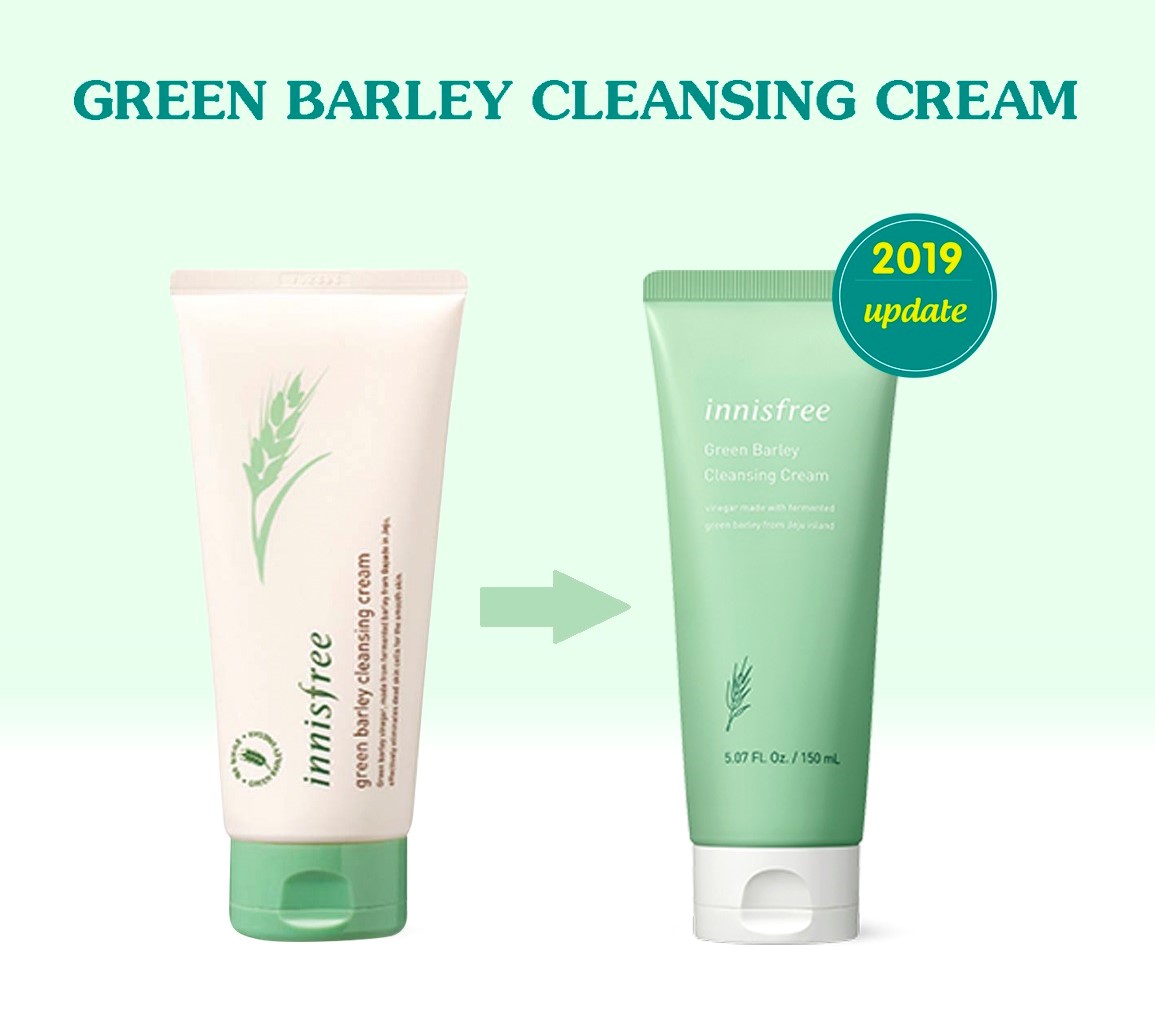 innisfree - Green Barley Cleansing Cream 150mL