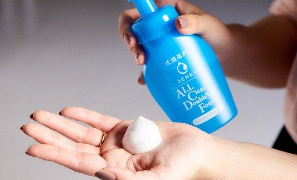 SHISEIDO - Senka All Clear Double W Foam Pump Bottle 150ml