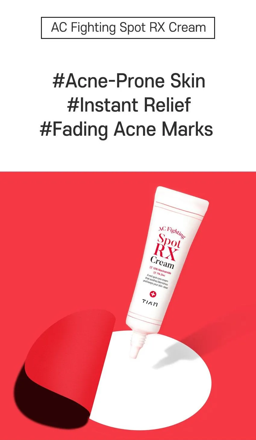 TIA'M - AC Fighting Spot RX Cream 30g