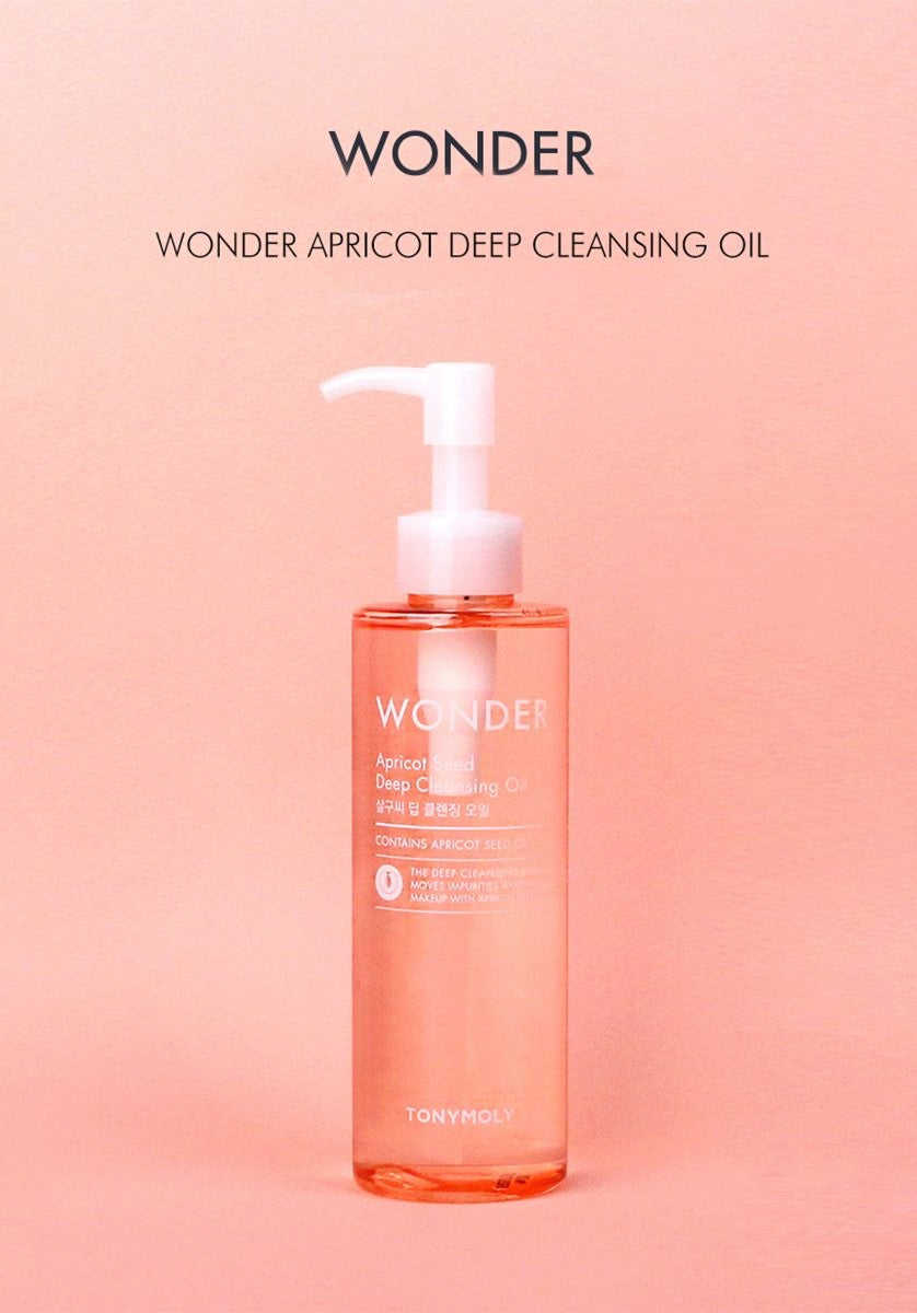 TONYMOLY - Wonder Apricot Seed Deep Cleansing Oil 190mL