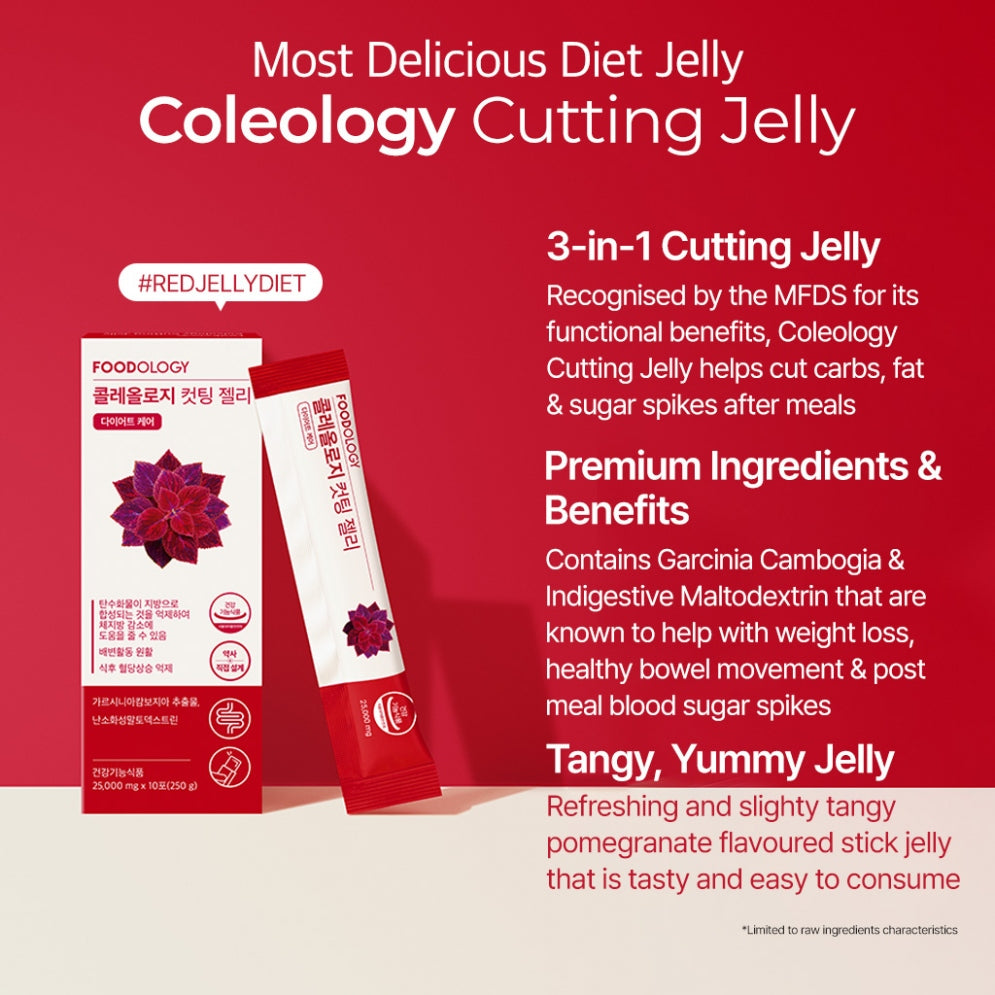FOODOLOGY Coleology Cutting Jelly (10 pouch)