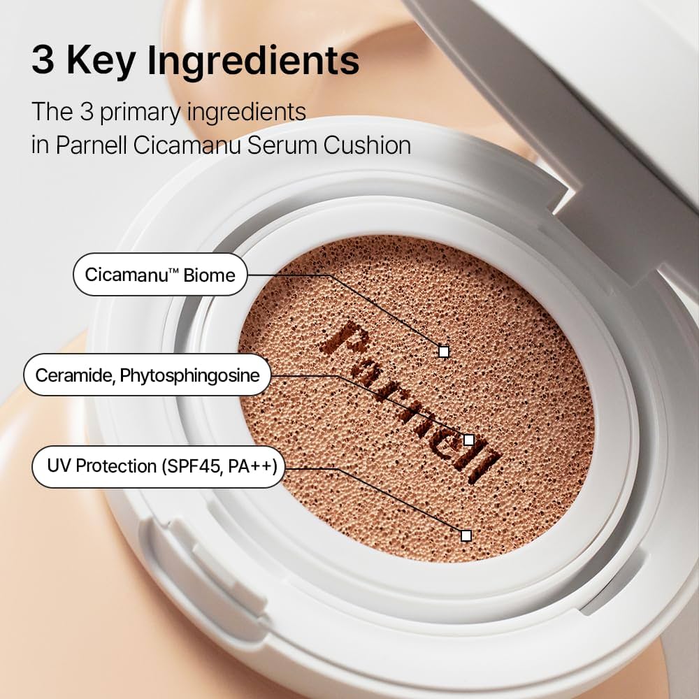 Parnell Cicamanu Serum Cushion 15g– Kim Bao Beauty Korean