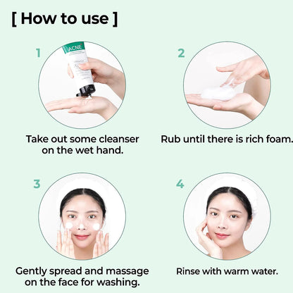 SOMEBYMI - AHA BHA PHA 30 Days Miracle Acne Clear Foam 100ml