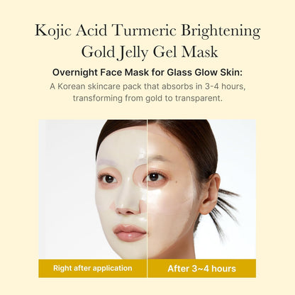 Medicube Kojic Acid Turmeric Brightening Jelly Gel Mask