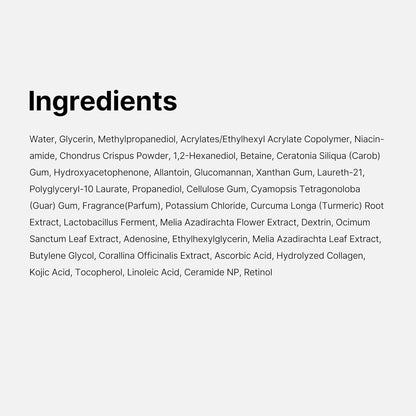 Medicube Kojic Acid Turmeric Brightening Jelly Gel Mask