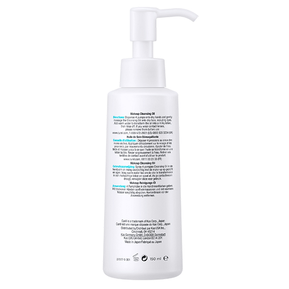 Curel Intensive Moisture Care Makeup Cleansing Oil 150ml