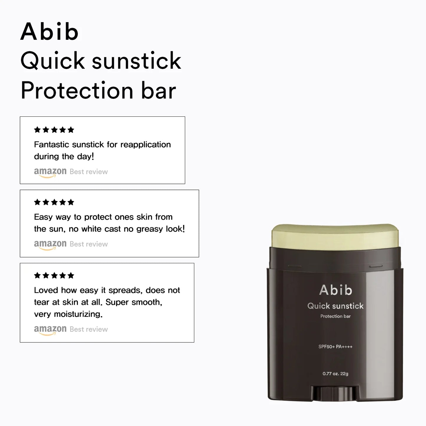 Abib - Quick sunstick Protection bar 22g