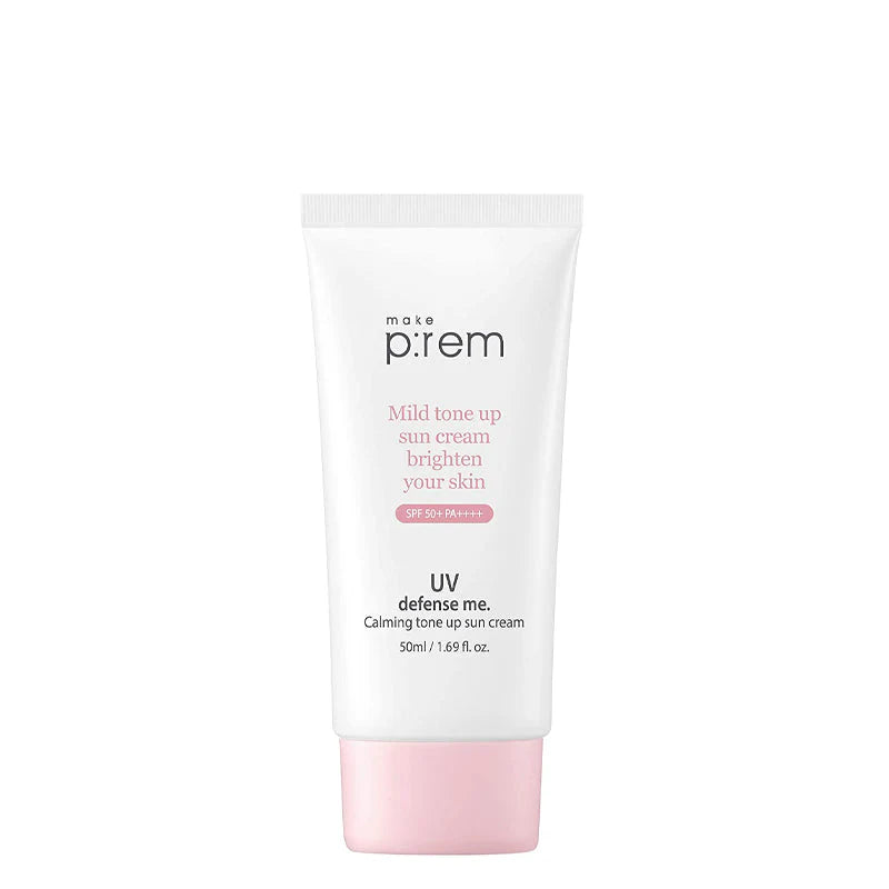 make p:rem UV Defense Me Calming Tone Up Sun Cream 50ml