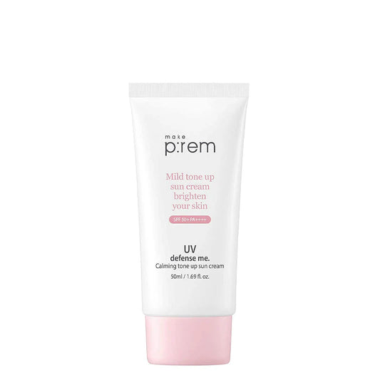 make p:rem UV Defense Me Calming Tone Up Sun Cream 50ml