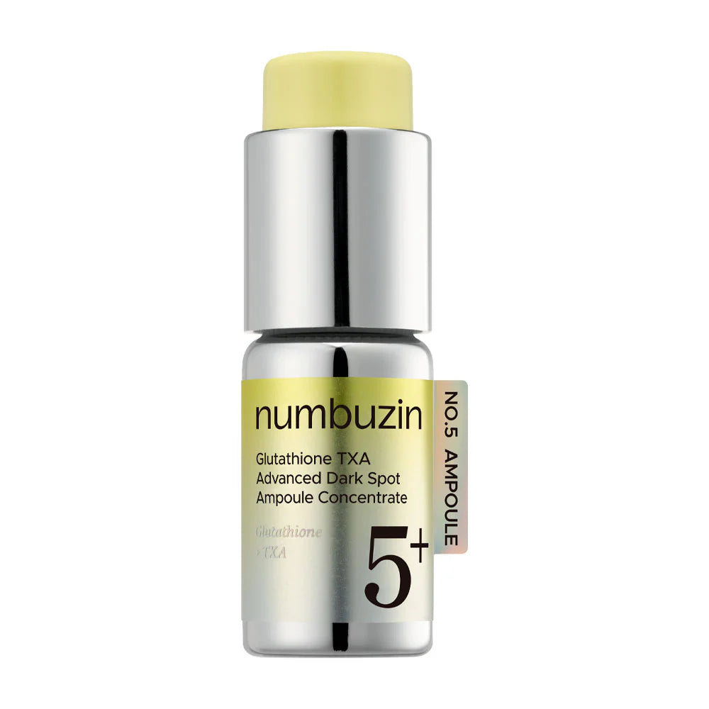 Numbuzin No.5 Glutathione TXA Advanced Dark Spot Ampoule Concentrate 10g+0.7g