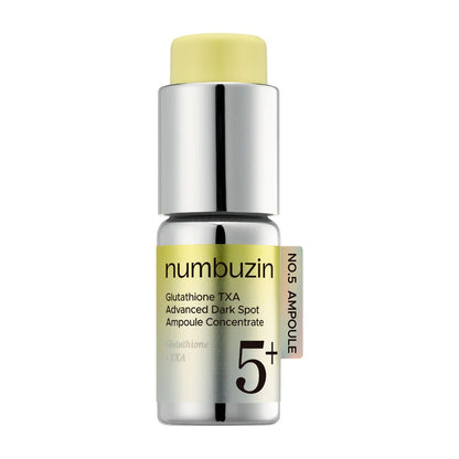 Numbuzin No.5 Glutathione TXA Advanced Dark Spot Ampoule Concentrate 10g+0.7g