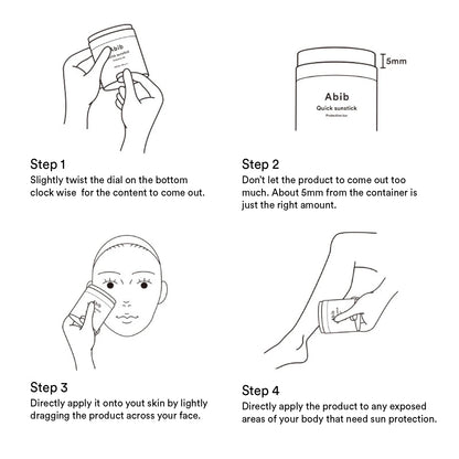 Abib - Quick sunstick Protection bar 22g