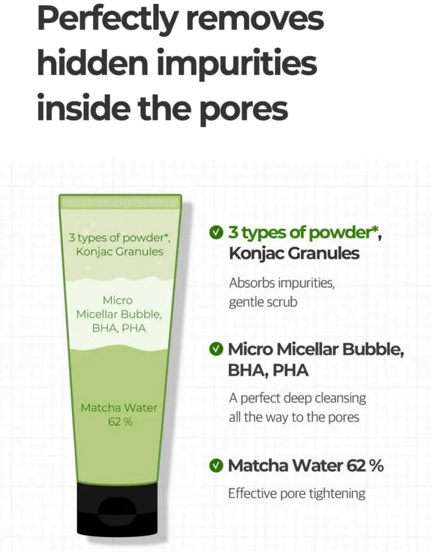 SOMEBYMI - Super Matcha Pore Clean Cleansing Gel 100ml