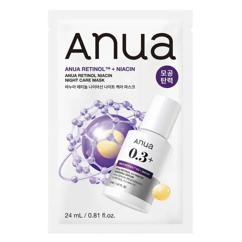 Anua Retinol Niacin Night Care Mask 24ml
