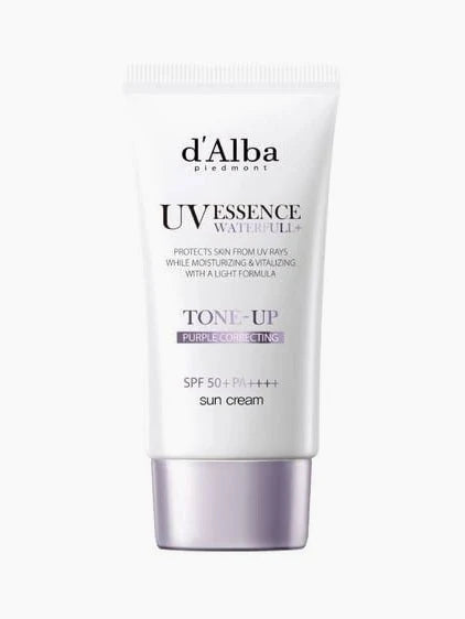 d'Alba Waterfull Purple Correcting Tone-Up Sun Cream 50ml