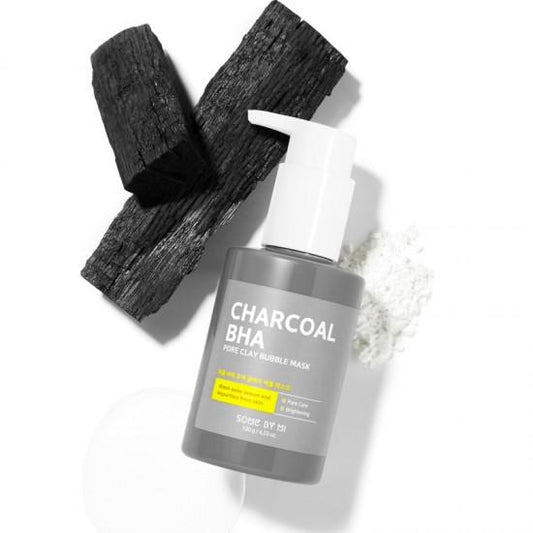 SOME BY MI - Charcoal BHA Pore Clay Bubble Mask 120g