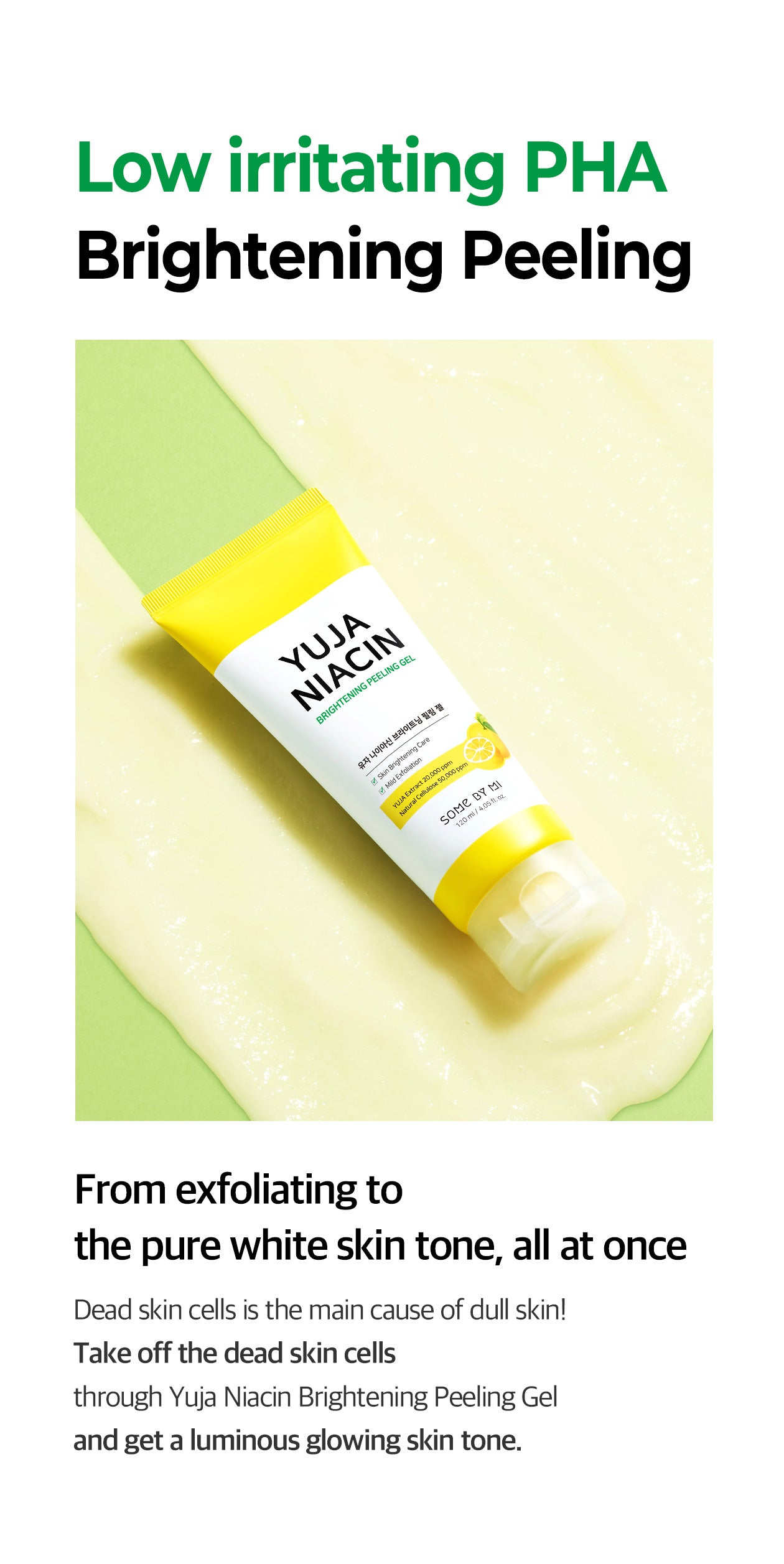 SOMEBYMI - Yuja Niacin Brightening Peeling Gel 120ml