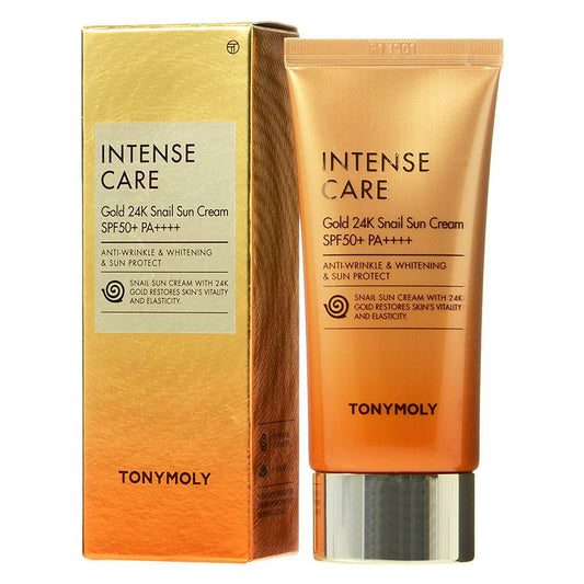 TONYMOLY - Intense Care Gold 24K Snail Sun Cream SPF50+ 50ml